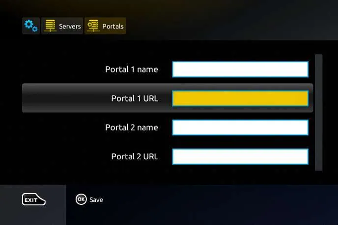 Restarting the portal after saving MAG box settings